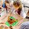 Aujazyble Pottery Wheel for Kids - Complete Pottery Painting Kit Arts and Crafts for Kids Ages 8-12 with 3 Pack Air Dry Clay Art Supplies Toys for Girls Boy Birthday Gift for 6 7 8 9 10 11 12+